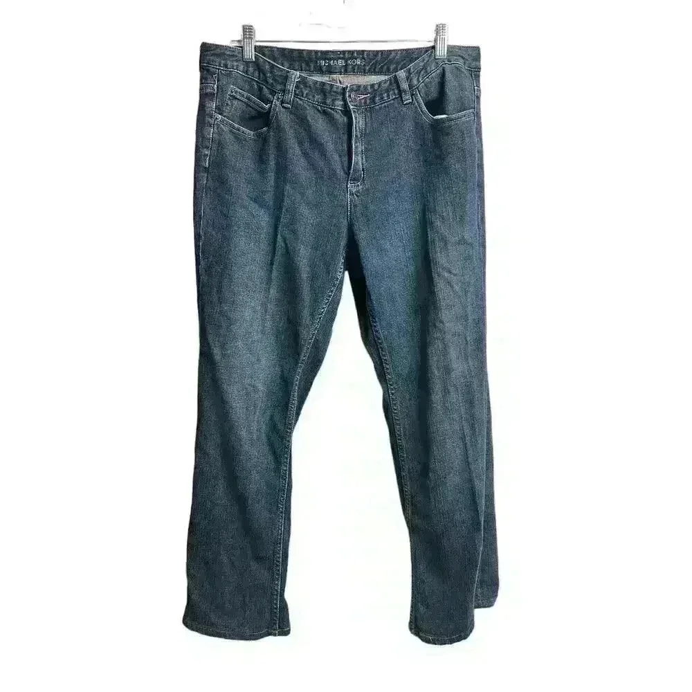 Michael Kors Bootcut Jeans MK Pocket Size 14
